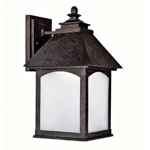 C9051RIGD Lodge Entrance Outdoor Wall Light - Rustic Iron C9051RIGD Lodge Entrance Outdoor Wall Light - Rustic Iron