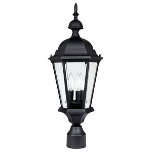 C9725BK Carriage House Post Light Post Lights - Black C9725BK Carriage House Post Light Post Lights - Black