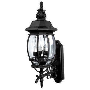 C9863BK French Country Entrance Outdoor Wall Light - Black C9863BK French Country Entrance Outdoor Wall Light - Black