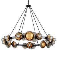 Large Foyer Chandelier 6" Width