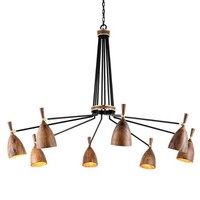 Large Foyer Chandelier 63-1/2" Width