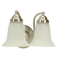 Bathroom Lighting (2 Bulbs) 11" Width Bathroom Lighting (2 Bulbs) 11" Width