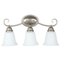 Bathroom Lighting (3 bulbs) 21-1/4" Width Bathroom Lighting (3 bulbs) 21-1/4" Width