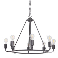 Mid Sized Chandelier 27-1/2" Width Mid Sized Chandelier 27-1/2" Width