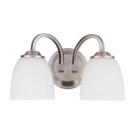 Bathroom Lighting (2 Bulbs) 14" Width