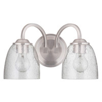 Bathroom Lighting (2 Bulbs) 14" Width