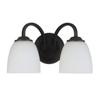 Bathroom Lighting (2 Bulbs) 14" Width