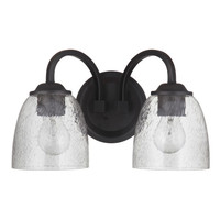 Bathroom Lighting (2 Bulbs) 14" Width