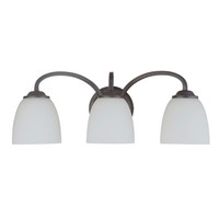 Bathroom Lighting (3 bulbs) 22-5/8" Width