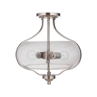 Semi Flush Mount 15-1/4" Width