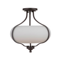 Semi Flush Mount 15-1/4" Width