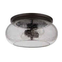 Flush Mount Ceiling Light 14-1/2" Width