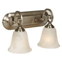 Bathroom Lighting (2 Bulbs) 14" Width Bathroom Lighting (2 Bulbs) 14" Width