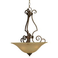 Up Light Pendant 18" Width Up Light Pendant 18" Width