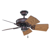 Small Ceiling Fan 30" Width