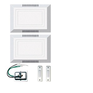 CC102X2L Door Bell Trim Door Accessory - White CC102X2L Door Bell Trim Door Accessory - White