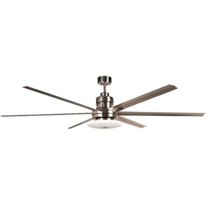 CMND72BNK6 Mondo Oversize Fan (60'' and Larger) Ceiling Fan - Brushed Polished Nickel CMND72BNK6 Mondo Oversize Fan (60'' and Larger) Ceiling Fan - Brushed Polished Nickel