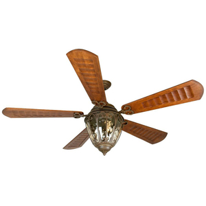 CK10338 Oliver Oversize Fan (60'' and Larger) Ceiling Fan - Aged Bronze Textured / Scalloped Walnut CK10338 Oliver Oversize Fan (60'' and Larger) Ceiling Fan - Aged Bronze Textured / Scalloped Walnut