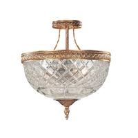 Semi Flush Mount 10" Width Semi Flush Mount 10" Width