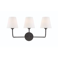 Bathroom Lighting (3 bulbs) 23-1/4" Width Bathroom Lighting (3 bulbs) 23-1/4" Width