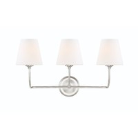 Bathroom Lighting (3 bulbs) 23-1/4" Width Bathroom Lighting (3 bulbs) 23-1/4" Width