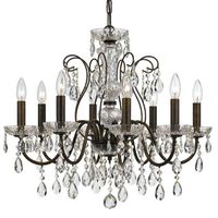 Mid Sized Chandelier 25-1/2" Width Mid Sized Chandelier 25-1/2" Width