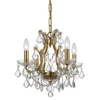 Mini Chandelier 17-1/2" Width Mini Chandelier 17-1/2" Width