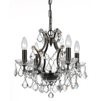 Mini Chandelier 17-1/2" Width Mini Chandelier 17-1/2" Width