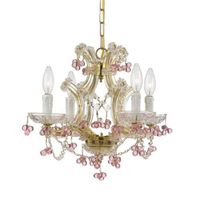Mini Chandelier 16-1/2" Width Mini Chandelier 16-1/2" Width