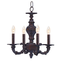 Mini Chandelier 13-1/2" Width Mini Chandelier 13-1/2" Width