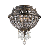 Flush Mount Ceiling Light 11" Width Flush Mount Ceiling Light 11" Width