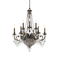 Large Foyer Chandelier 34" Width Large Foyer Chandelier 34" Width