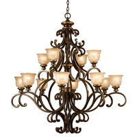 Large Foyer Chandelier 48" Width Large Foyer Chandelier 48" Width