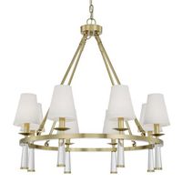 Mid Sized Chandelier 31-1/2" Width