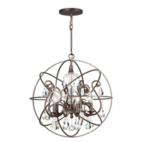 Mini Chandelier 22" Width Mini Chandelier 22" Width