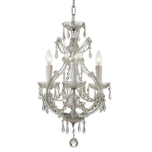 C4473CHCLI Maria Theresa Mini Chandelier - Chrome C4473CHCLI Maria Theresa Mini Chandelier - Chrome