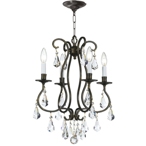 C5014EBCLMWP Ashton Mini Chandelier - English Bronze C5014EBCLMWP Ashton Mini Chandelier - English Bronze