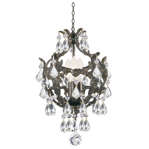 C5193EBCLSAQ Legacy Mini Chandelier - English Bronze C5193EBCLSAQ Legacy Mini Chandelier - English Bronze