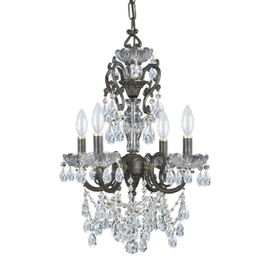 C5194EBCLSAQ Legacy Mini Chandelier - English Bronze C5194EBCLSAQ Legacy Mini Chandelier - English Bronze