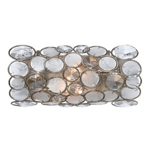C522SA Palla Multi Bulb Wall Sconce - Antique Silver C522SA Palla Multi Bulb Wall Sconce - Antique Silver