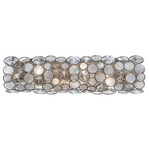 C526SA Palla 4 or More Bulb Bathroom Lighting - Antique Silver C526SA Palla 4 or More Bulb Bathroom Lighting - Antique Silver