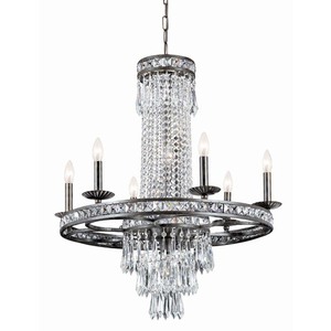 C5266EBCLMWP Mercer Mid Sized Chandelier Chandelier - English Bronze C5266EBCLMWP Mercer Mid Sized Chandelier Chandelier - English Bronze