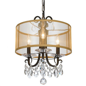 C6623EBCLMWP Othello Mini Chandelier - English Bronze C6623EBCLMWP Othello Mini Chandelier - English Bronze
