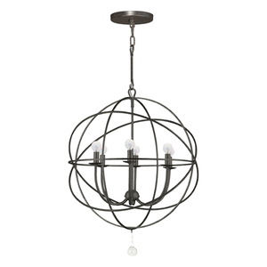 C9226EB Solaris Mini Chandelier - English Bronze C9226EB Solaris Mini Chandelier - English Bronze