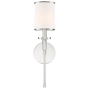 CHAT471PN Hatfield 1 Bulb Wall Sconce - Polished Nickel CHAT471PN Hatfield 1 Bulb Wall Sconce - Polished Nickel