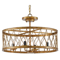 Up Light Pendant 22" Width Up Light Pendant 22" Width