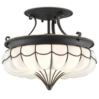 Flush Mount Ceiling Light 15" Width Flush Mount Ceiling Light 15" Width