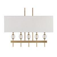 Mini Chandelier 40-1/2" Width Mini Chandelier 40-1/2" Width
