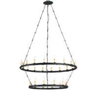 Large Foyer Chandelier 33" Width Large Foyer Chandelier 33" Width