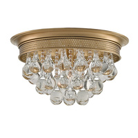 Flush Mount Ceiling Light 18" Width